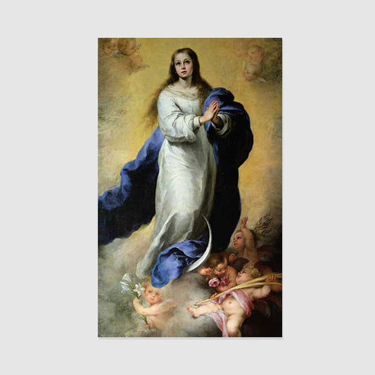 The Immaculate Conception - Prayer Card