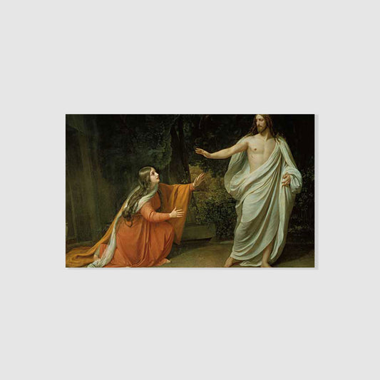 The Appearance of Christ to Mary Magdalene - Prayer Card