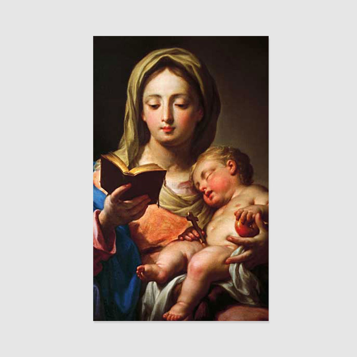 Madonna with Child - Prayer Card