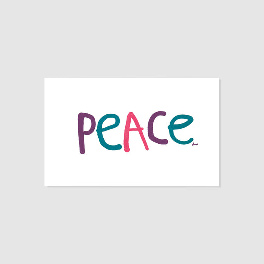 Peace - Prayer Card
