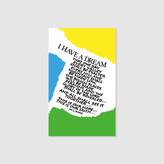 I Have a Dream (Dr. Martin Luther King Jr.) - Prayer Card