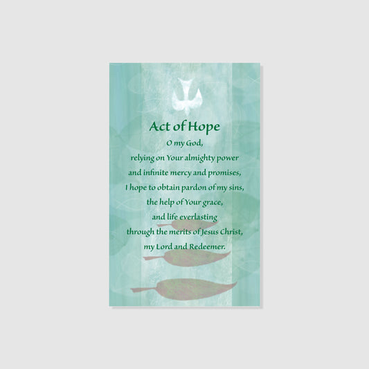 Act of Hope - Prayer Card