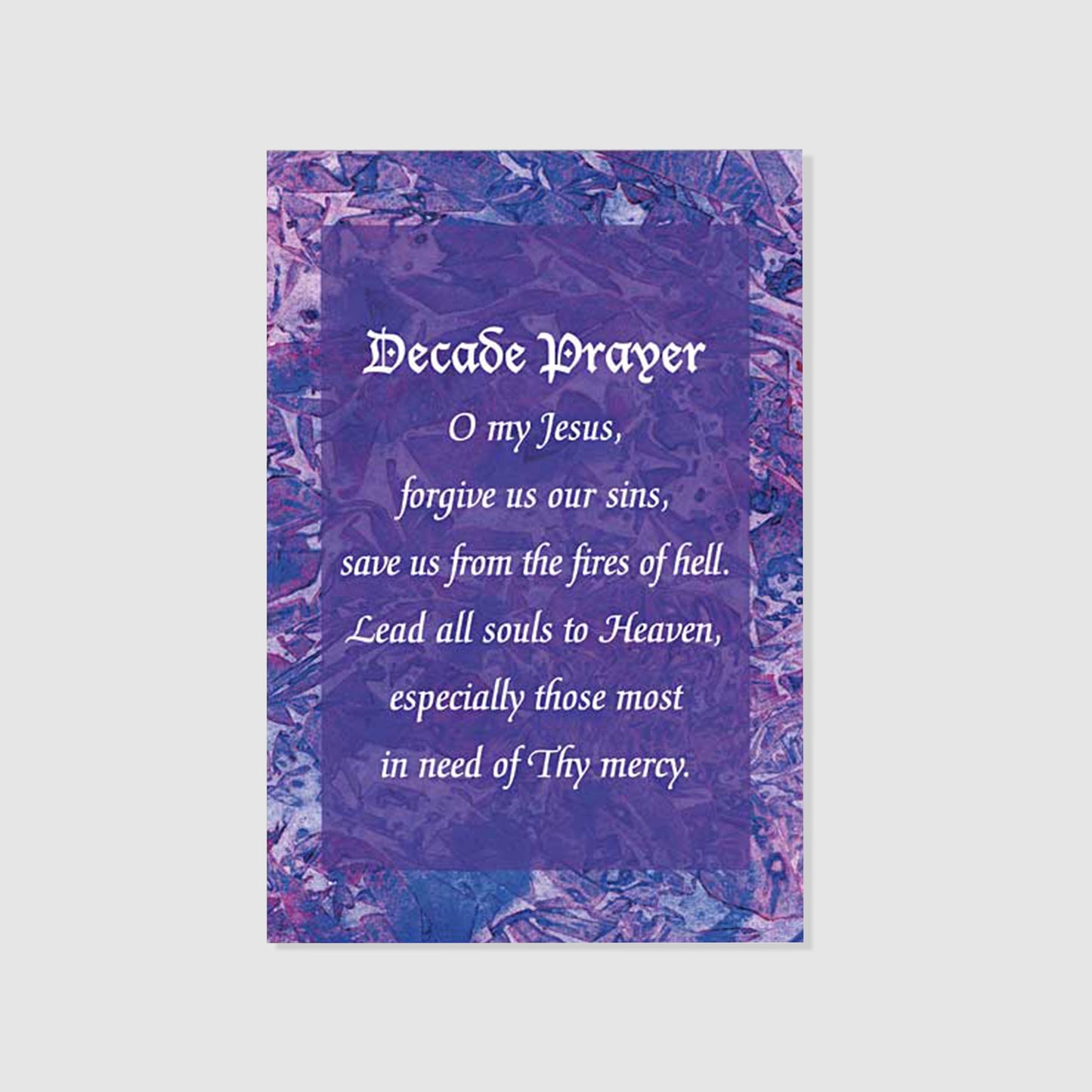 Decade Prayer - Mini Prints