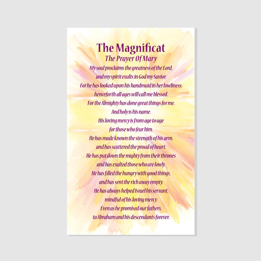 The Magnificat - Prayer Card