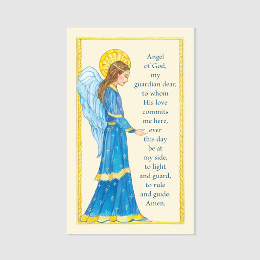 Guardian Angel Prayer - Prayer Card