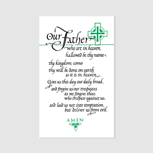 Lord's Prayer - Prayer Card