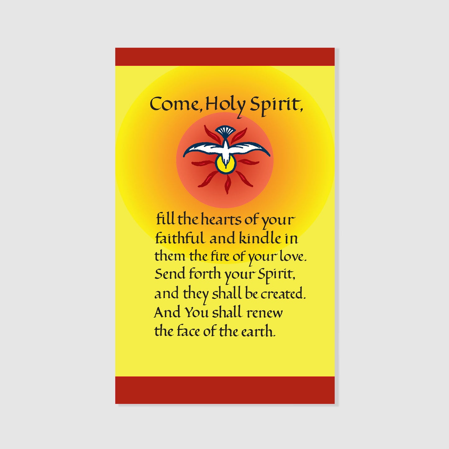 Come, Holy Spirit - Prayer Card