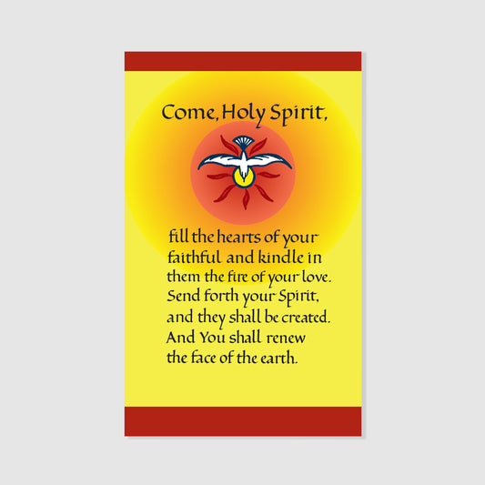 Come, Holy Spirit - Prayer Card