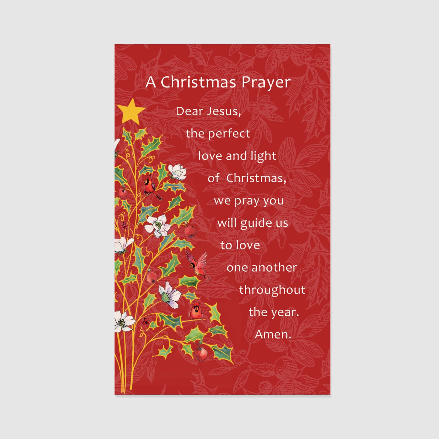 Guide Us to Love One Another - Christmas Prayer Card