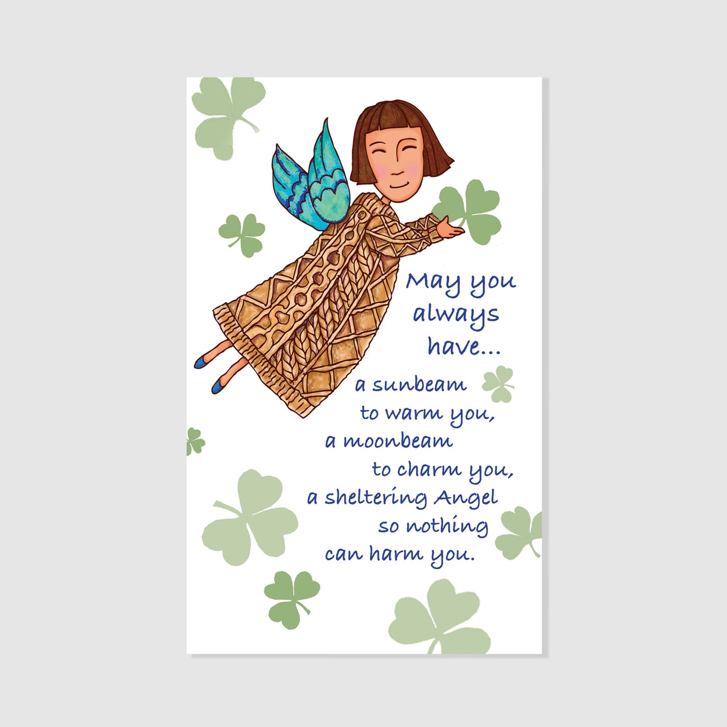 May You Always Have a Sunbeam - Abbey Irish Prayer Card