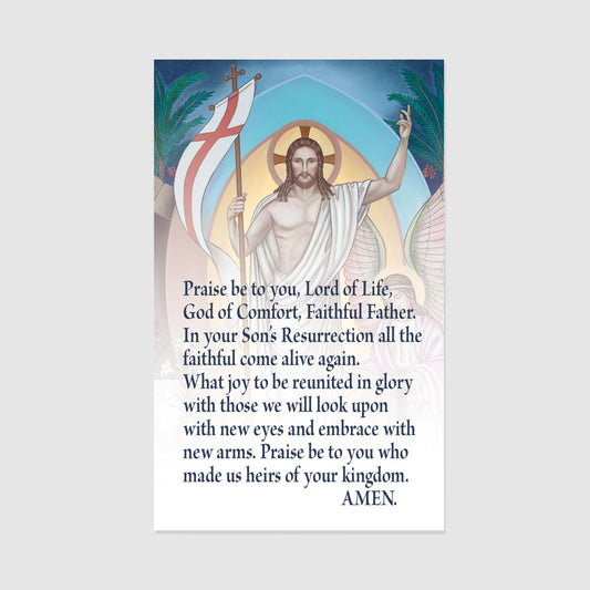 Praise Be to You, Lord of Life - Prayer Card