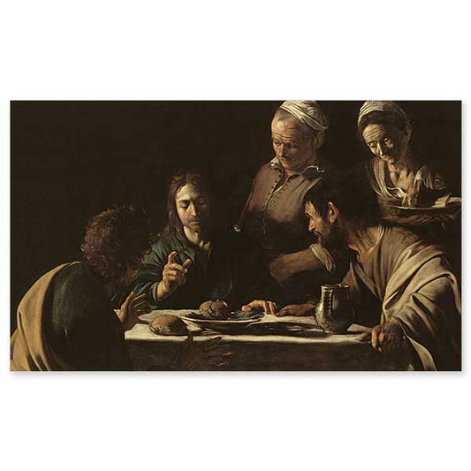 Supper at Emmaus, 1606 by Michelangelo Merisi da Caravaggio (1571-1610)