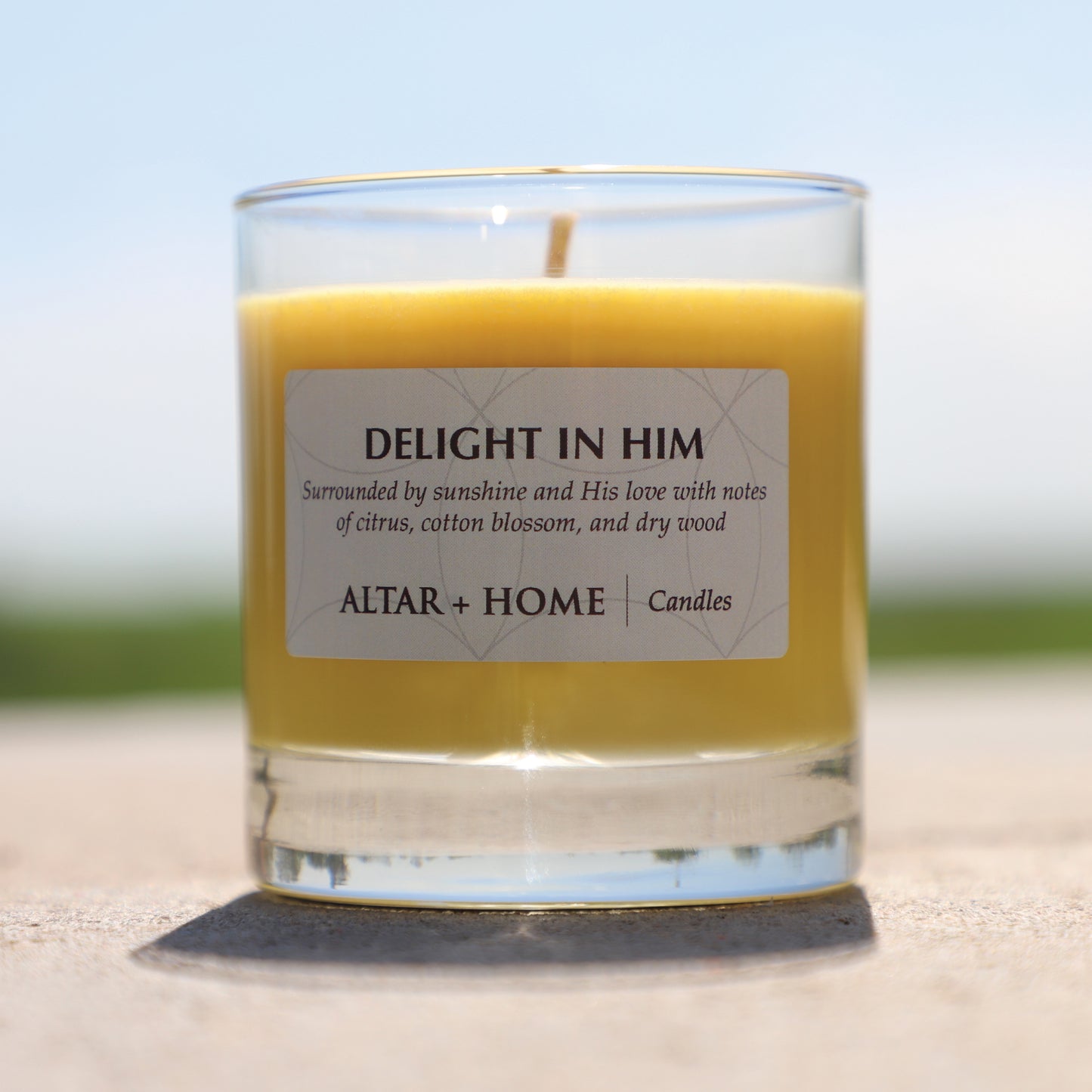 Delight in Him - Scented Candle
