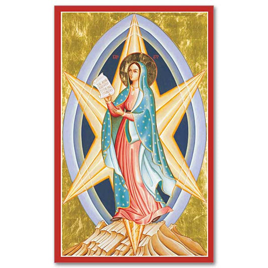 Mary Star of the New Evangelization - Icon Reproduction