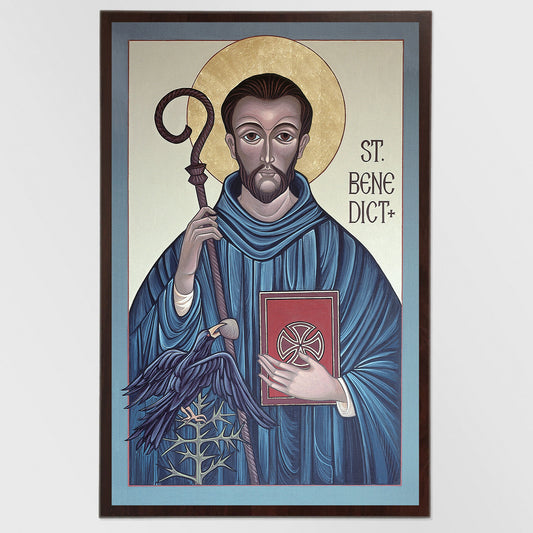 St. Benedict Icon (Mcgough) - Icon Reproduction