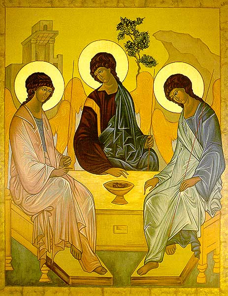 The Old Testament Trinity - Icon Reproduction