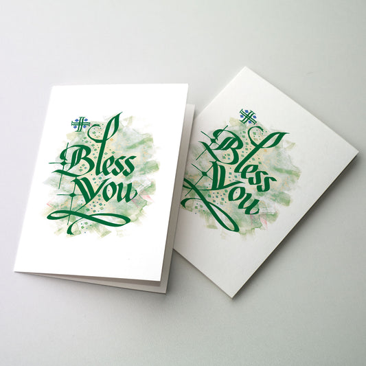 Bless You - Abbey Irish Thank You Card