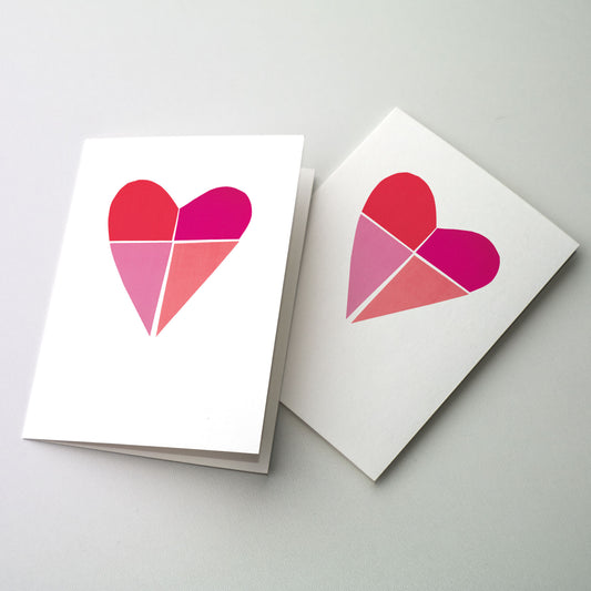 Heart with Cross - St. Valentine's Day Card