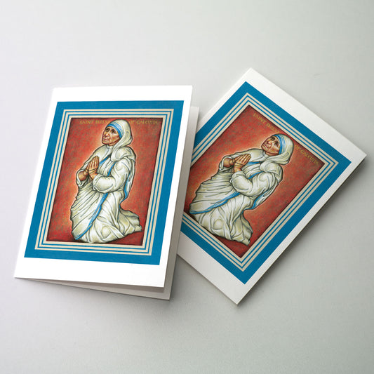 St. Teresa of Calcutta - Icon Greeting Card