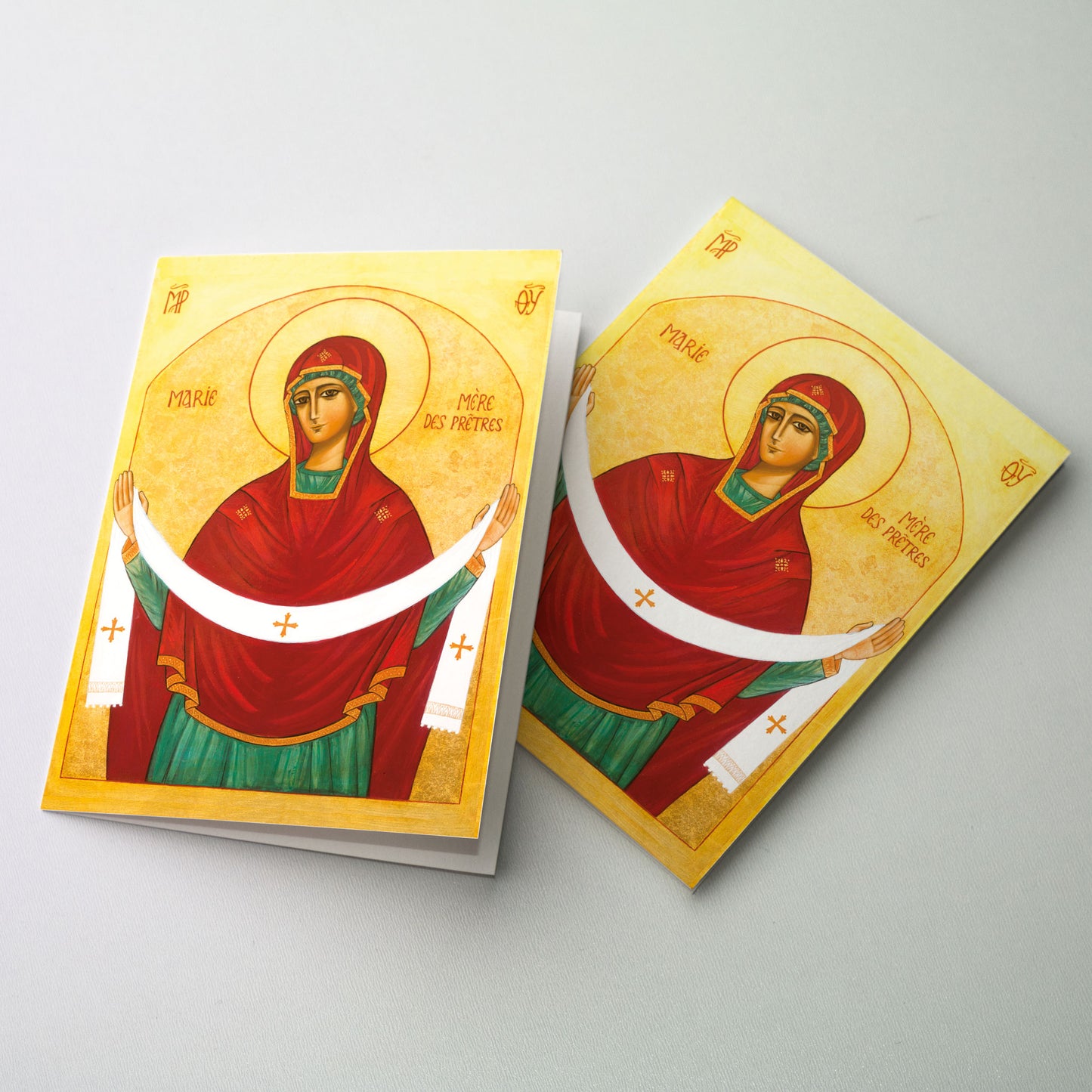 Mary Mother of Priests - Icon Greeting Card