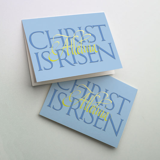Christ Is Risen Alleluia - Easter Card