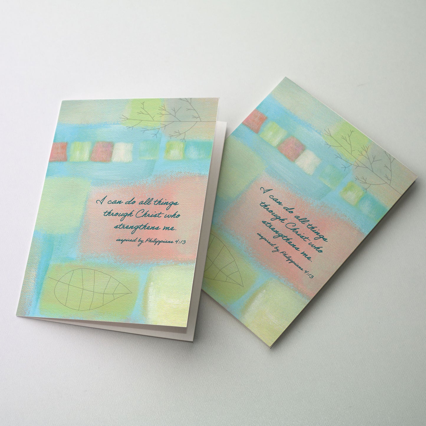 I Can Do All Things Through Christ - Affirmation Card