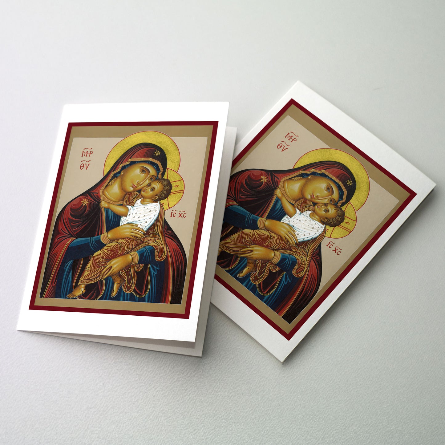 Mother of Tenderness - Icon Greeting Card