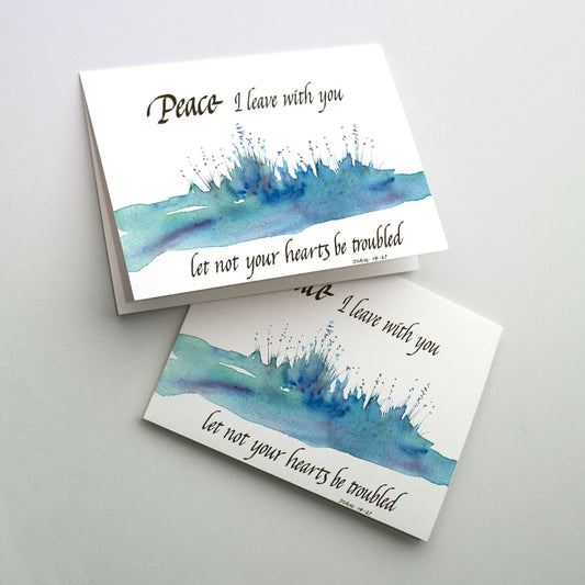 Peace I Leave With You - Sympathy Card