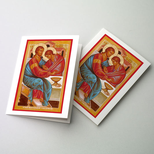 The Beloved Disciple - Icon Greeting Card