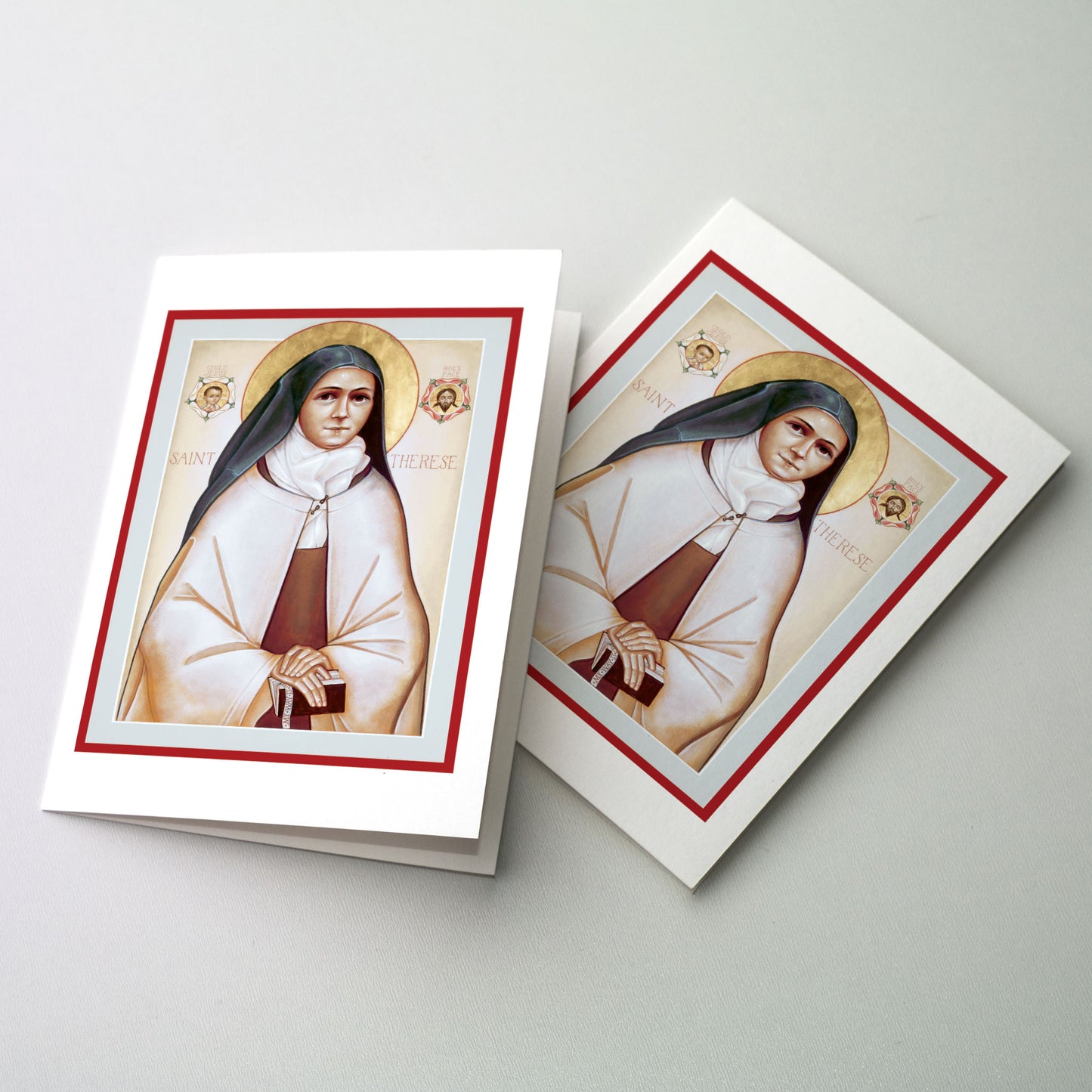 St. Thérèse of Liseux - Icon Greeting Card