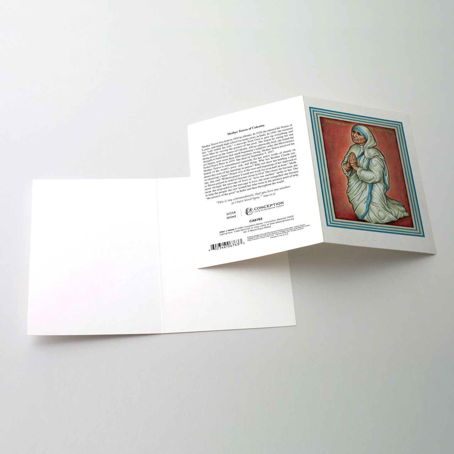 Mother Teresa of Calcutta - Icon Greeting Card