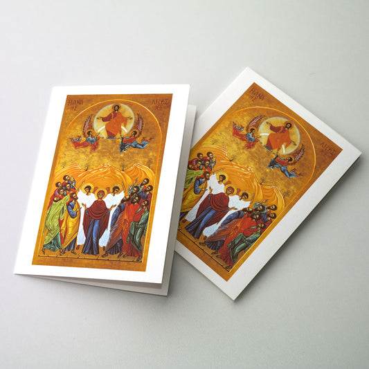 The Ascension - Icon Greeting Card