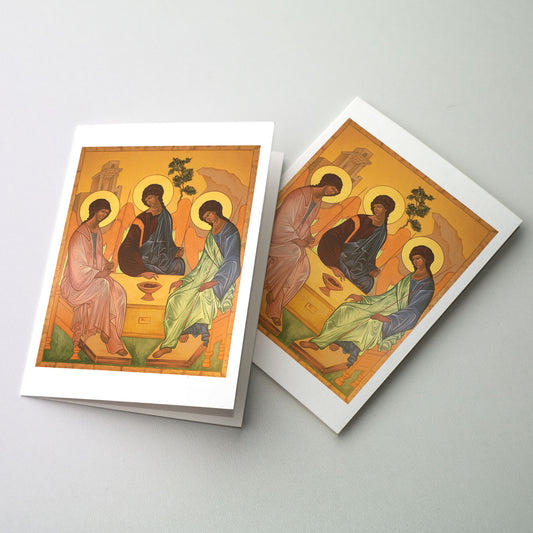 The Old Testament Trinity - Icon Greeting Card