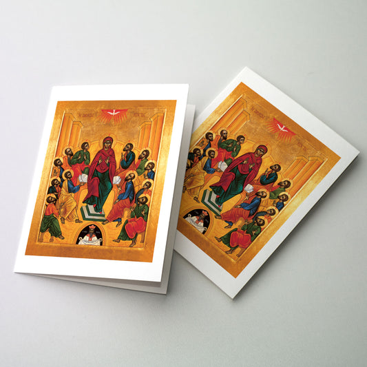 Pentecost - Icon Greeting Card