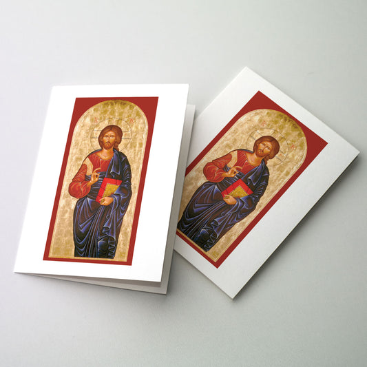 Christ the Teacher - Icon Greeting Card