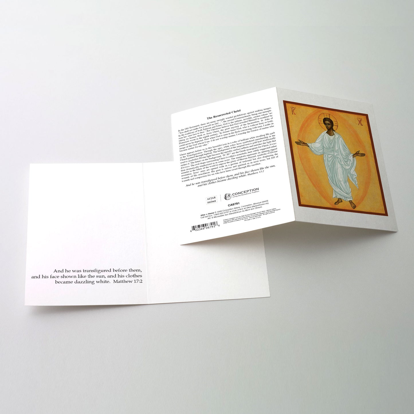 The Resurrected Christ - Icon Greeting Card