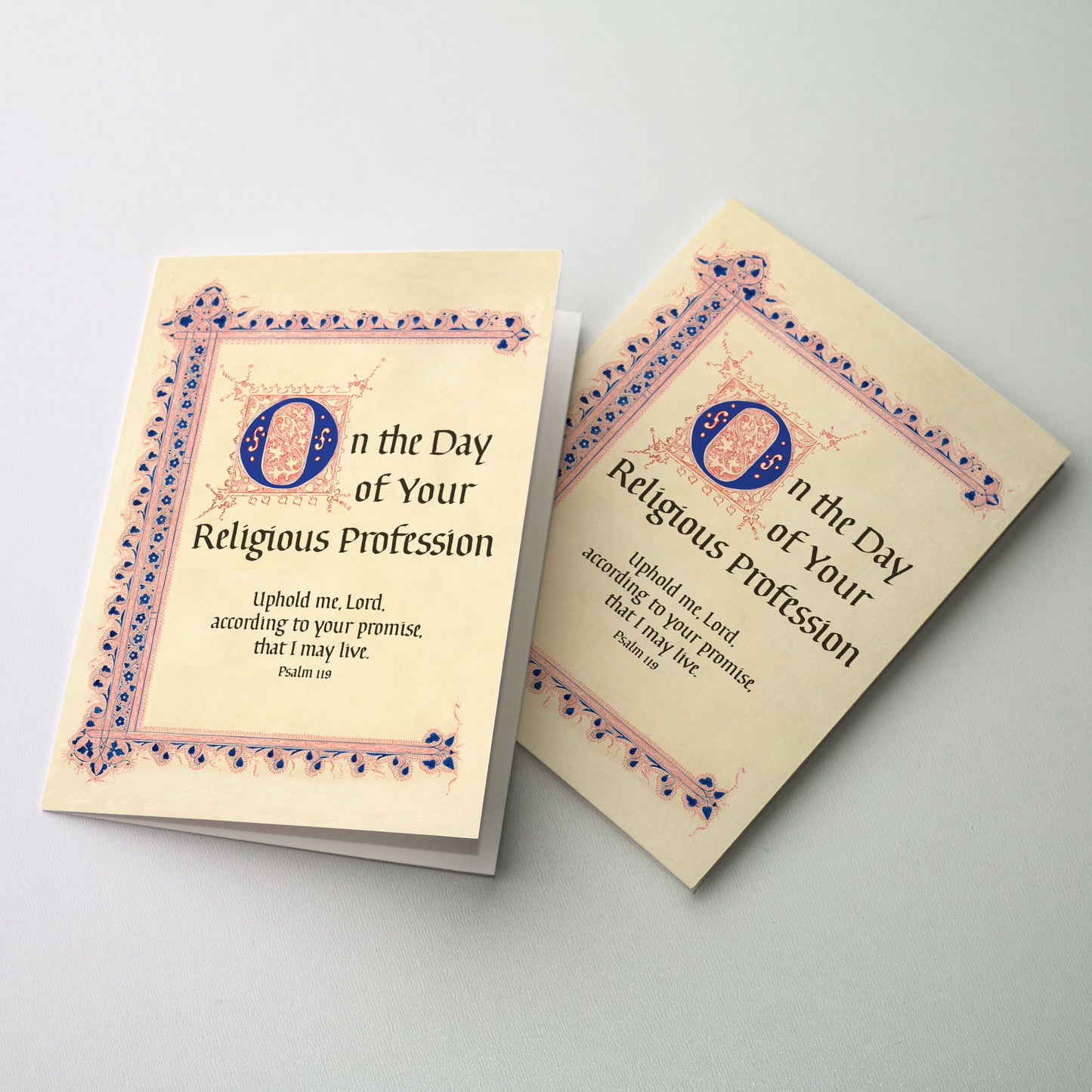 On the Day of Your Religious Profession - Religious Profession Card