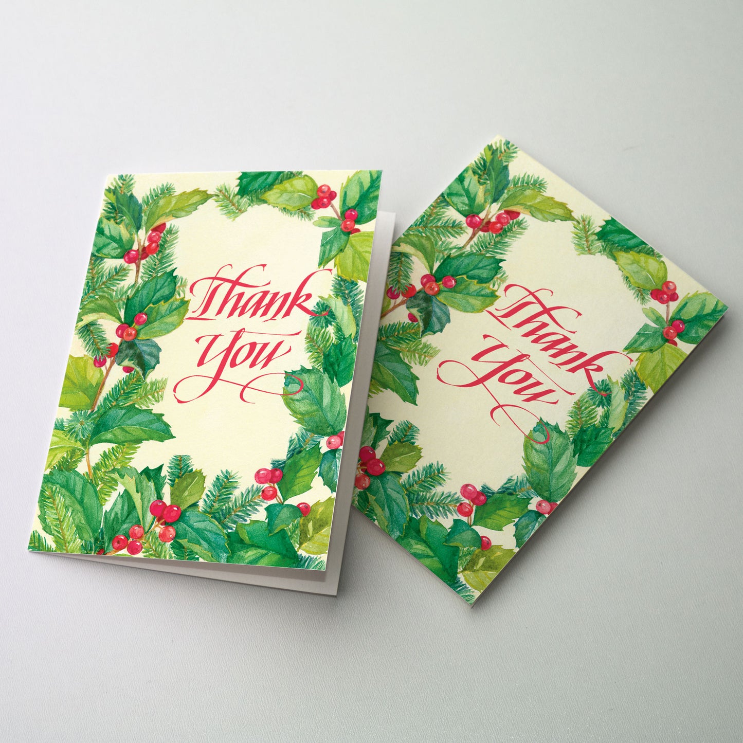 Thank You - Christmas Thank You Card