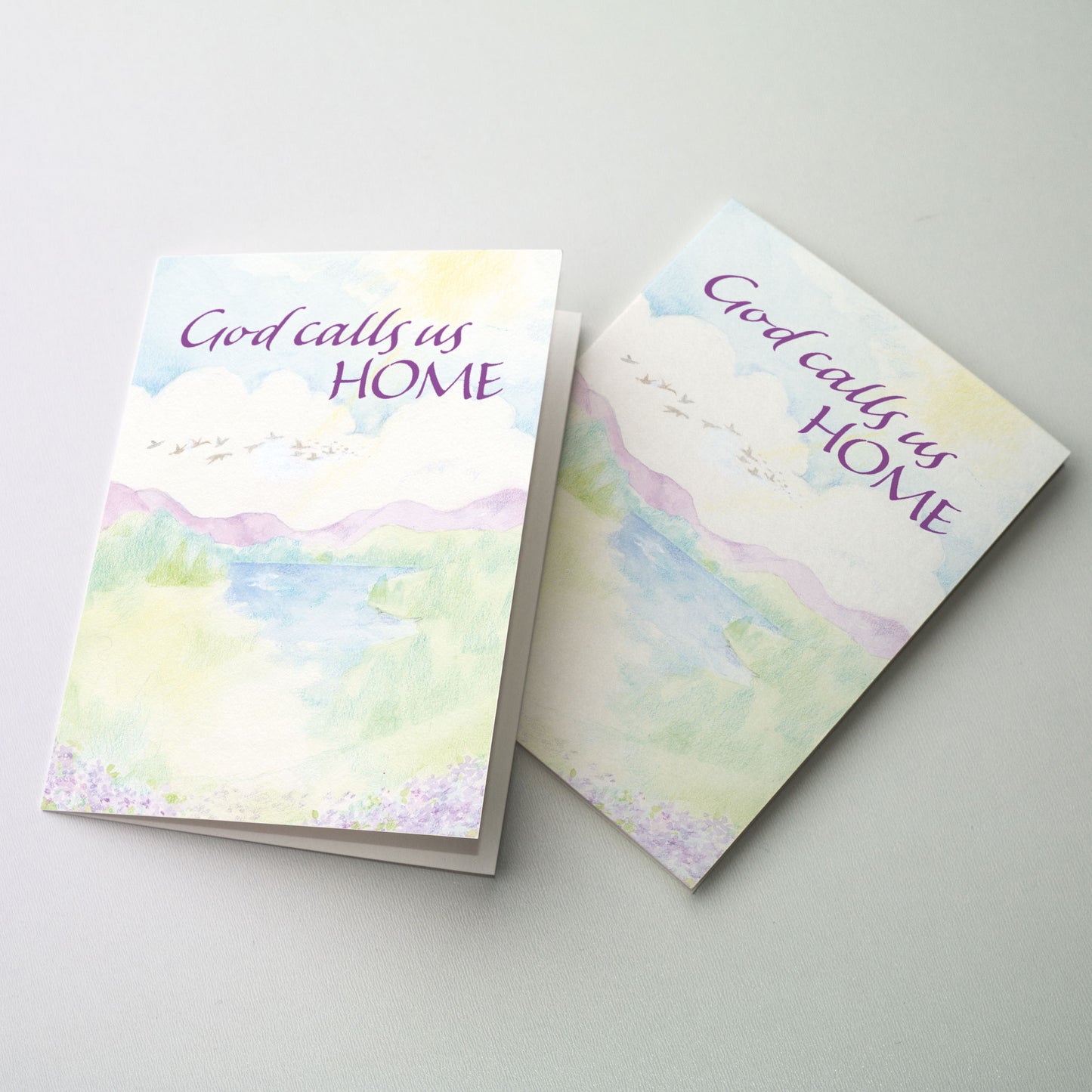 God Calls Us Home - Sympathy Card