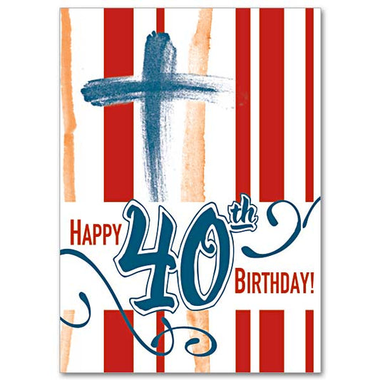 Happy 40th Birthday! 40th Birthday Card