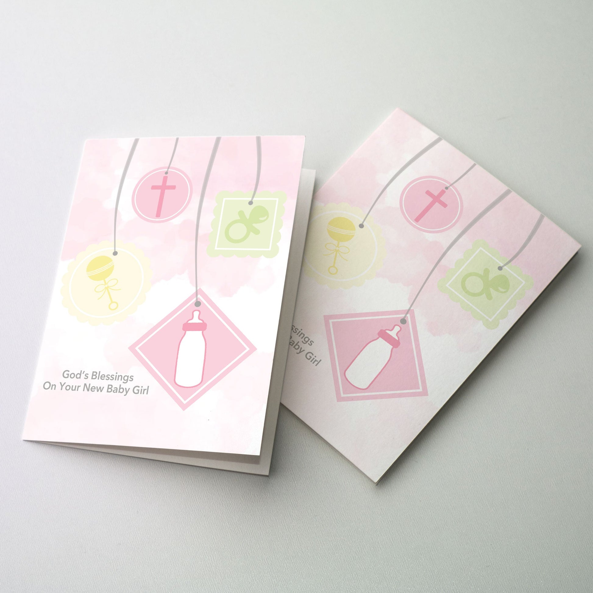 Pink and other pastel gift tags