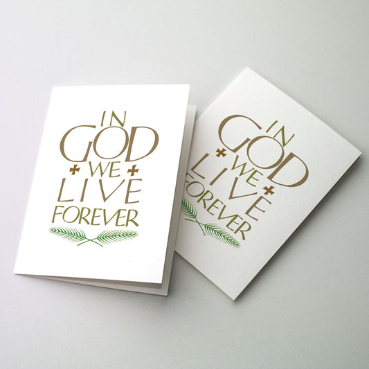 Bible verse Illuminated as cover lettering.