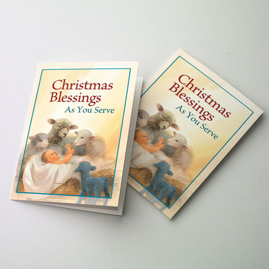 Christmas Blessings As You Serve - Christmas Card for Those Who Serve