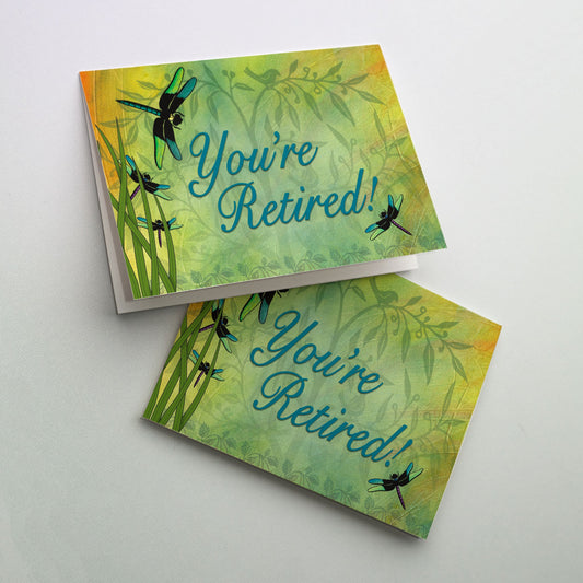 Images of dragonflies in natural colors set off the cover message
