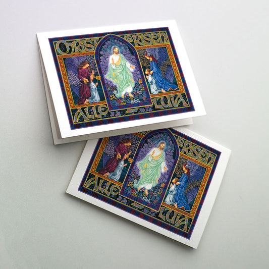 Share the joy you feel at Easter time with friends and family by sending cards that express the spiritual peace and joy of this holy season. The cards measure 5&quot; X 7&quot;.