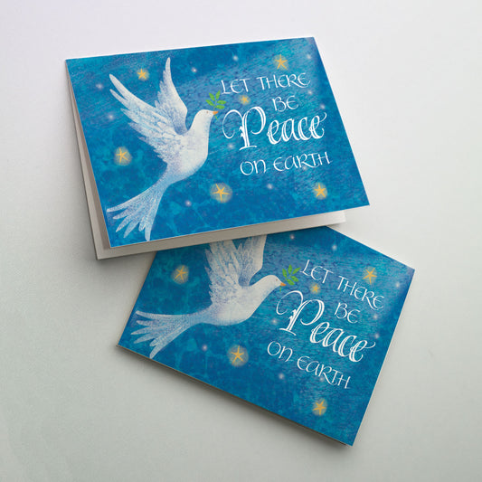 Dove with Peace - Miracle of Christmas Card