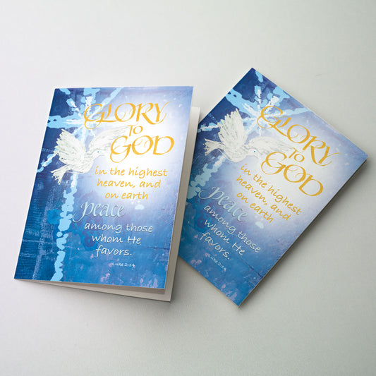 Glory to God - Miracle of Christmas Card Personalized