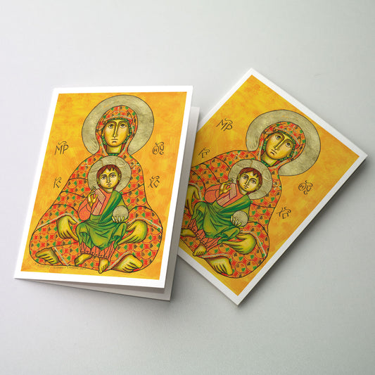 Our Lady of Patience - Miracle of Christmas Card