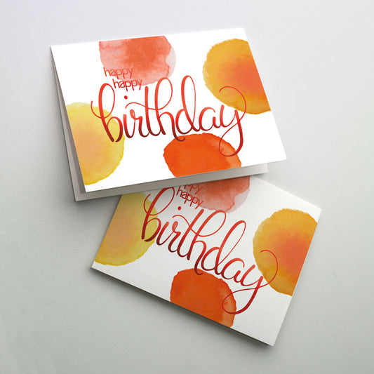 Happy, Happy Birthday - Celebrating You Birthday Card