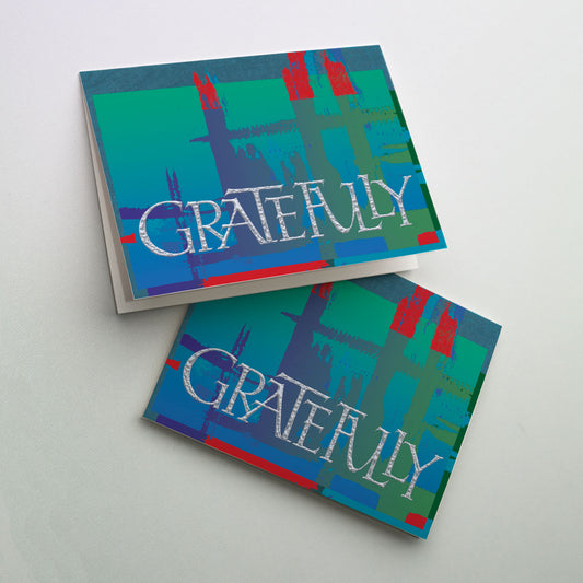 Gratefully - Thank You Card